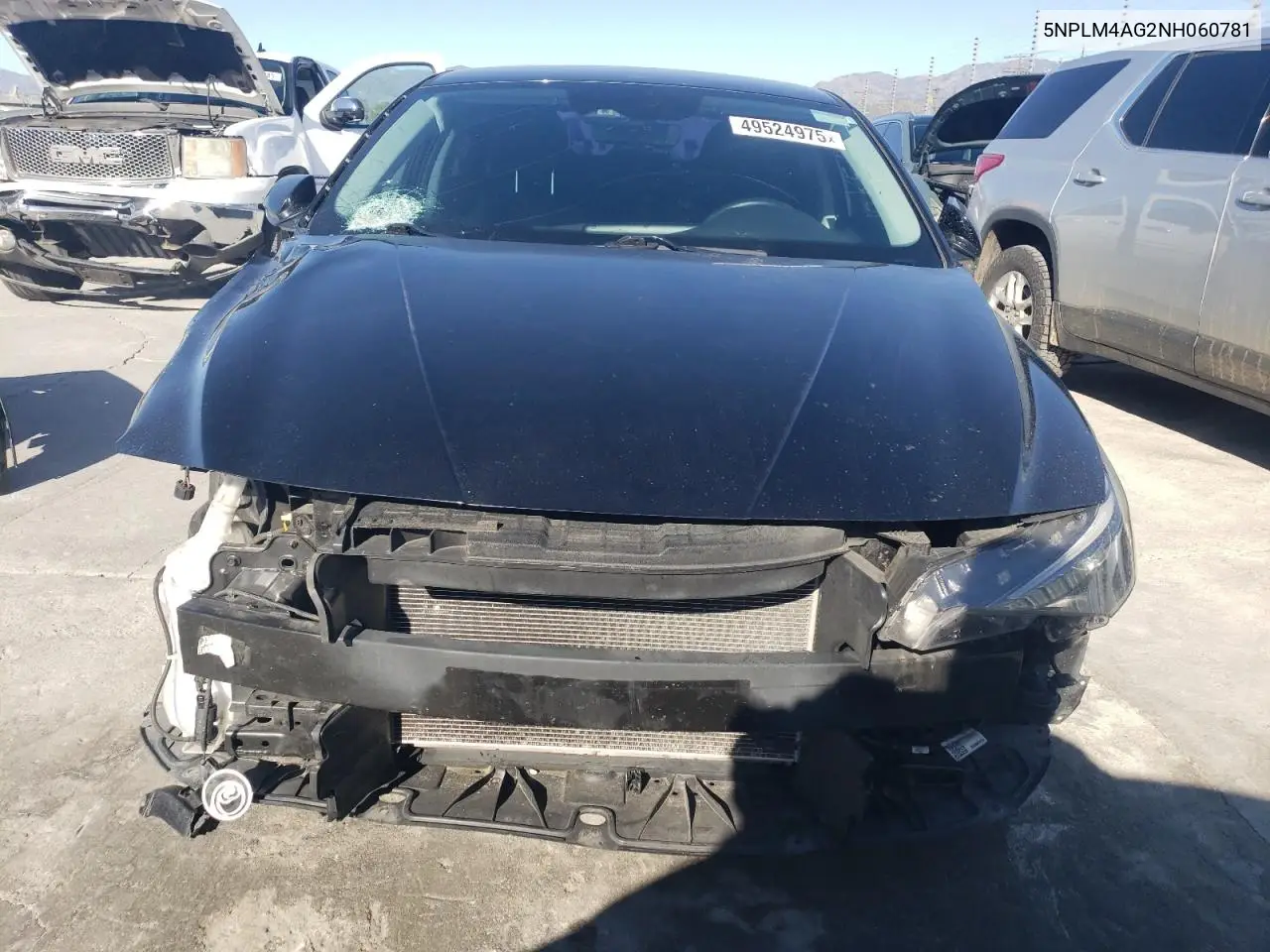 2022 Hyundai Elantra Sel VIN: 5NPLM4AG2NH060781 Lot: 49524975