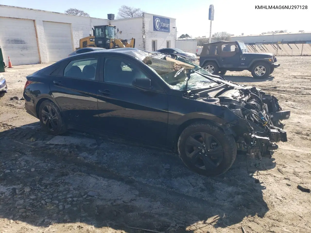 2022 Hyundai Elantra Sel VIN: KMHLM4AG6NU297128 Lot: 49618235