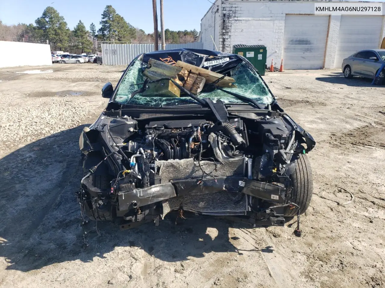 2022 Hyundai Elantra Sel VIN: KMHLM4AG6NU297128 Lot: 49618235