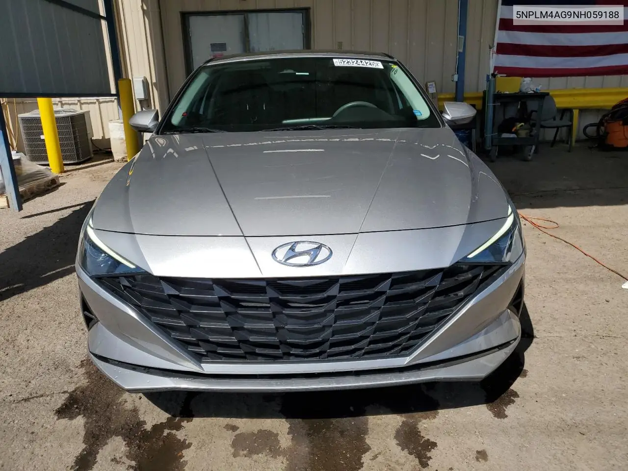 2022 Hyundai Elantra Sel VIN: 5NPLM4AG9NH059188 Lot: 52324425