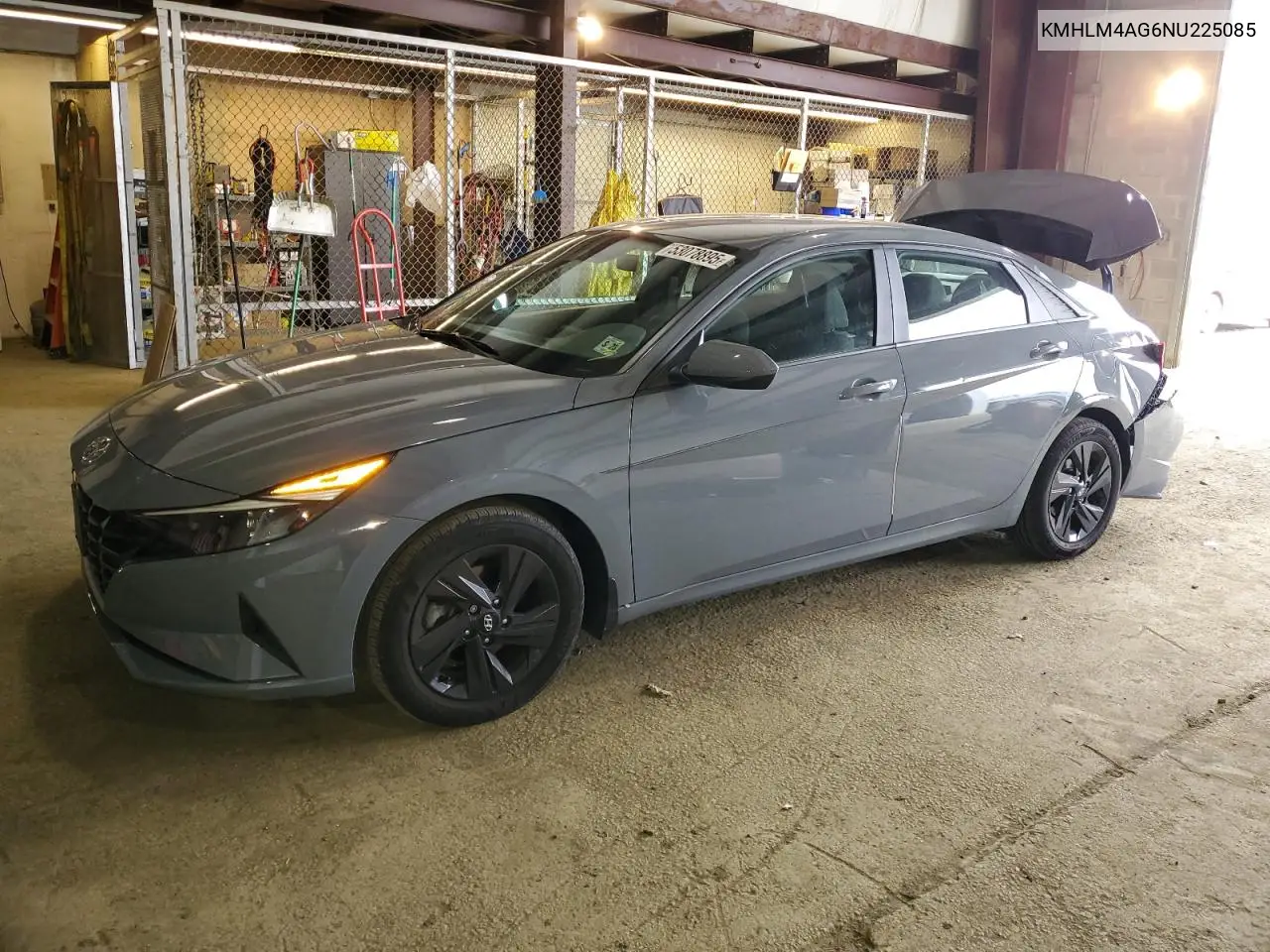 2022 Hyundai Elantra Sel VIN: KMHLM4AG6NU225085 Lot: 53078895