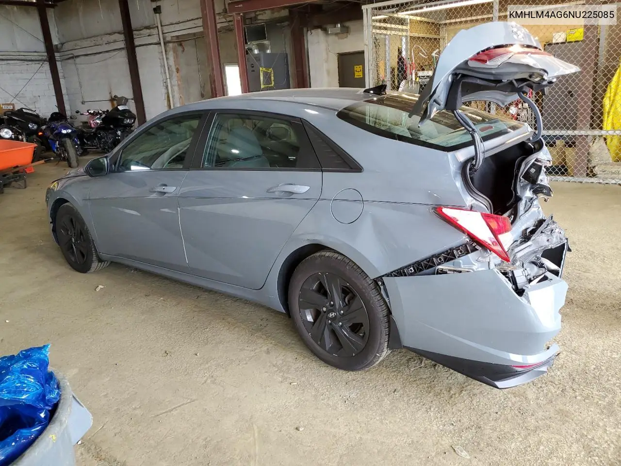 2022 Hyundai Elantra Sel VIN: KMHLM4AG6NU225085 Lot: 53078895
