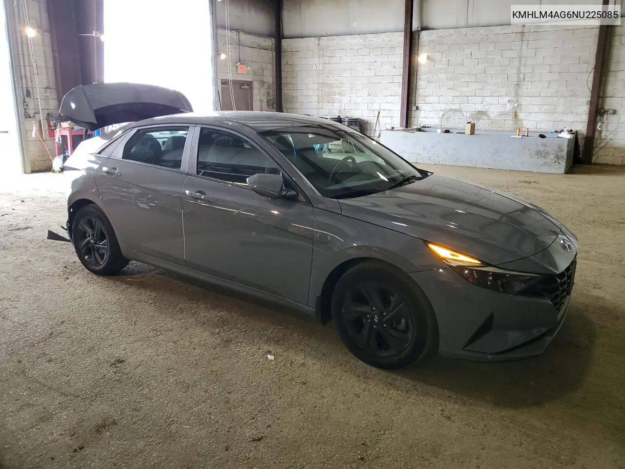 2022 Hyundai Elantra Sel VIN: KMHLM4AG6NU225085 Lot: 53078895