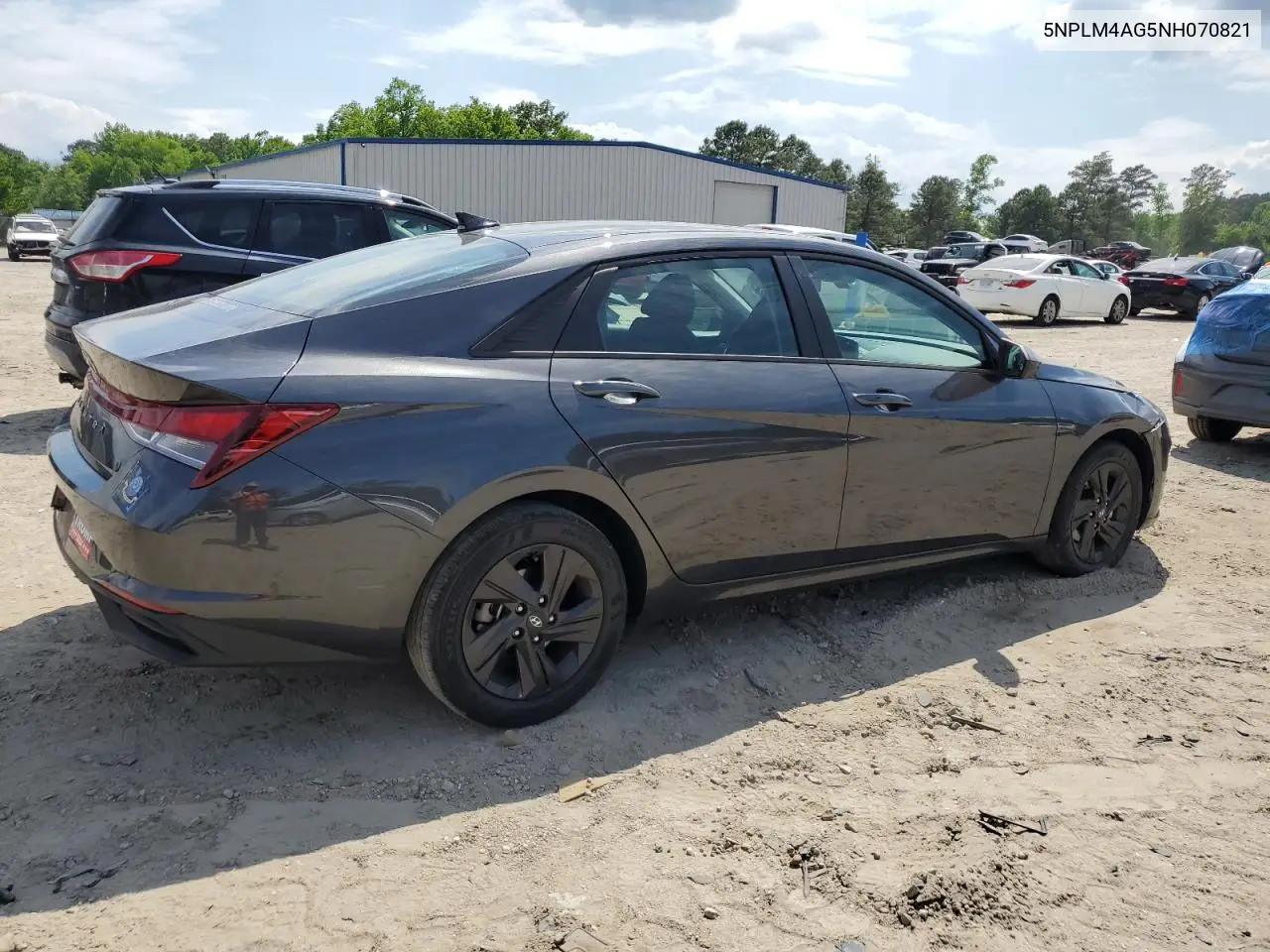 2022 Hyundai Elantra Sel VIN: 5NPLM4AG5NH070821 Lot: 56061005