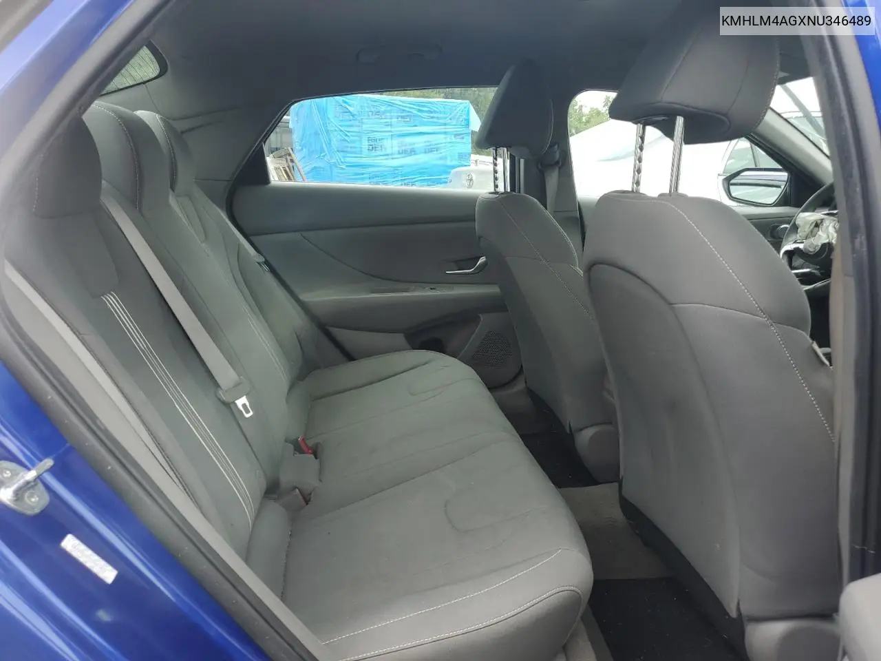 2022 Hyundai Elantra Sel VIN: KMHLM4AGXNU346489 Lot: 56276975