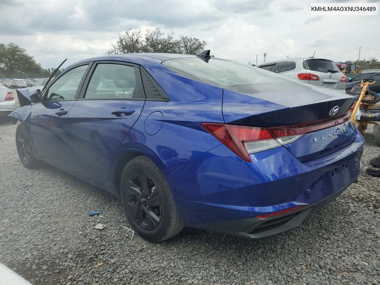 2022 Hyundai Elantra Sel VIN: KMHLM4AGXNU346489 Lot: 56276975