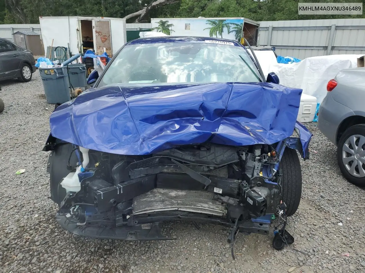 2022 Hyundai Elantra Sel VIN: KMHLM4AGXNU346489 Lot: 56276975