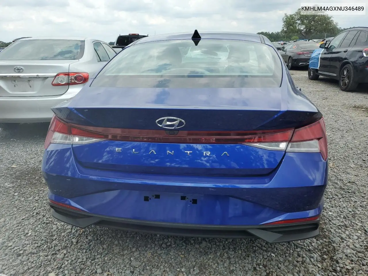 2022 Hyundai Elantra Sel VIN: KMHLM4AGXNU346489 Lot: 56276975