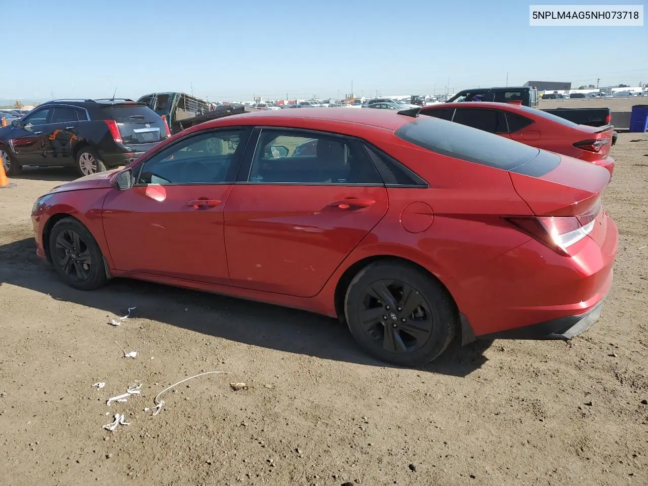 2022 Hyundai Elantra Sel VIN: 5NPLM4AG5NH073718 Lot: 56366365