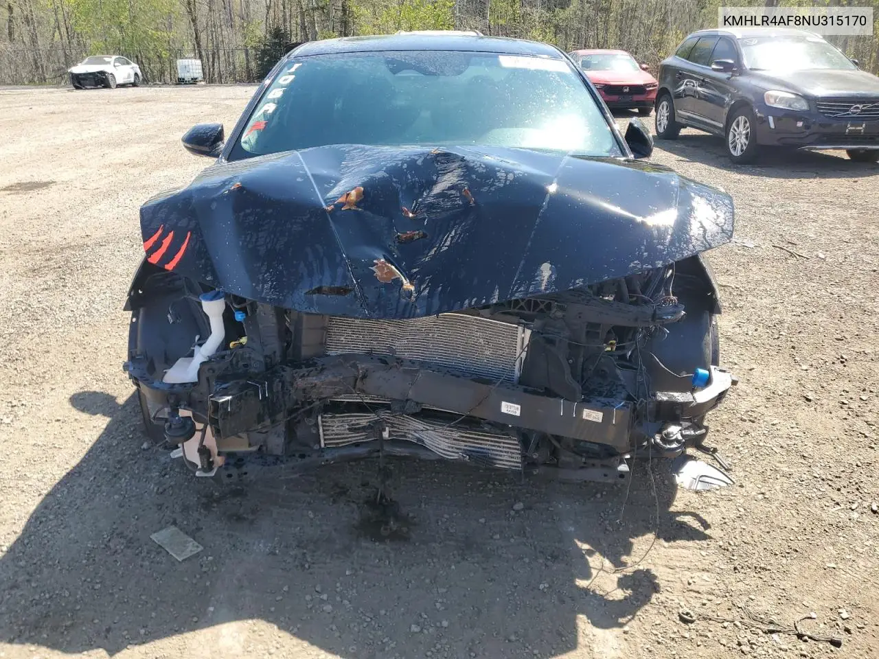 2022 Hyundai Elantra N Line VIN: KMHLR4AF8NU315170 Lot: 56543655