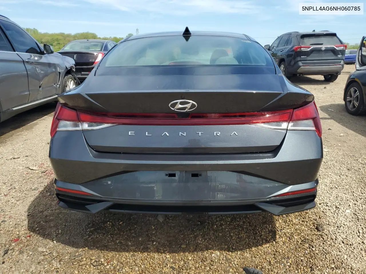 2022 Hyundai Elantra Se VIN: 5NPLL4AG6NH060785 Lot: 56597015