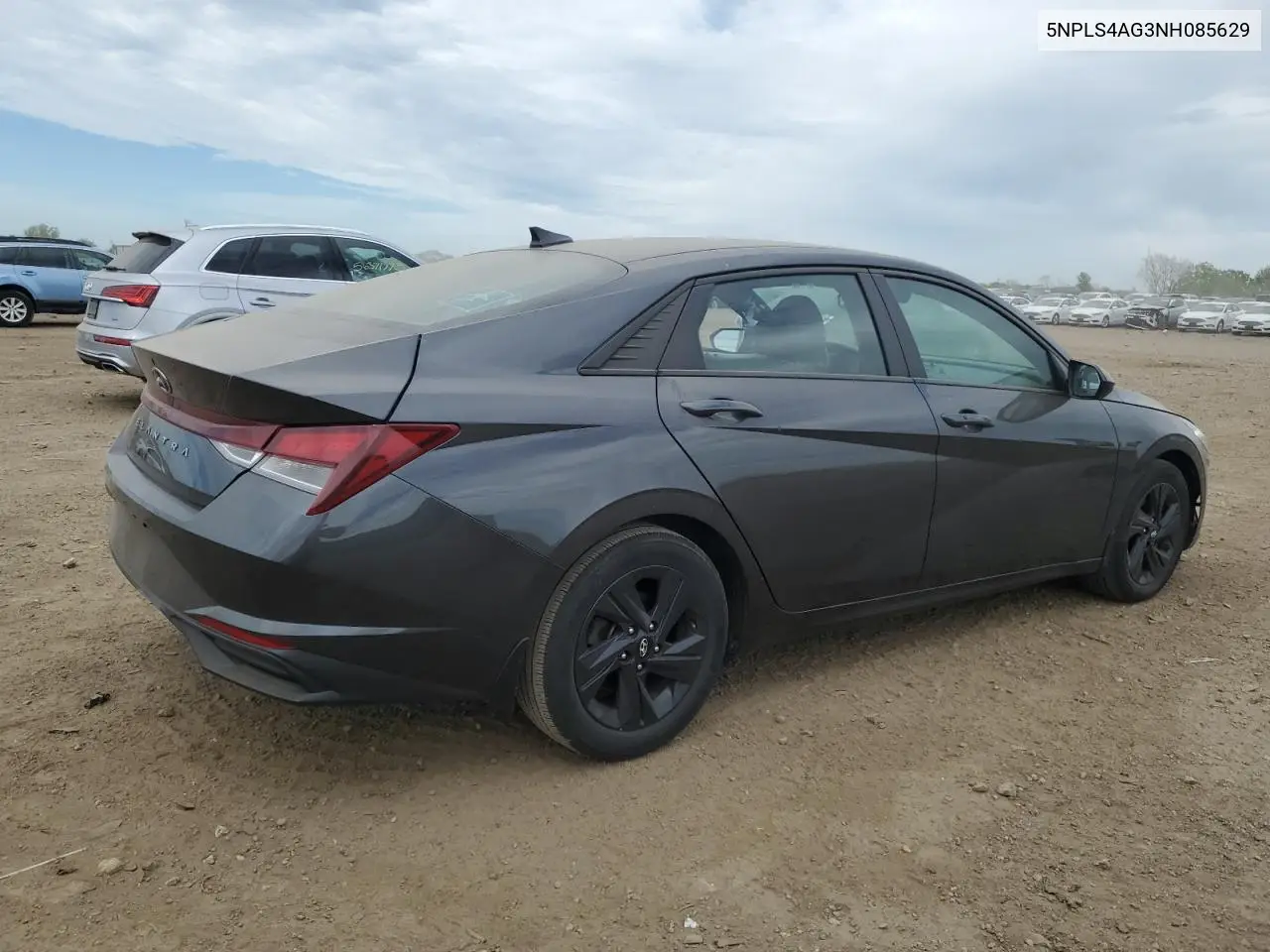 2022 Hyundai Elantra Sel VIN: 5NPLS4AG3NH085629 Lot: 56653675