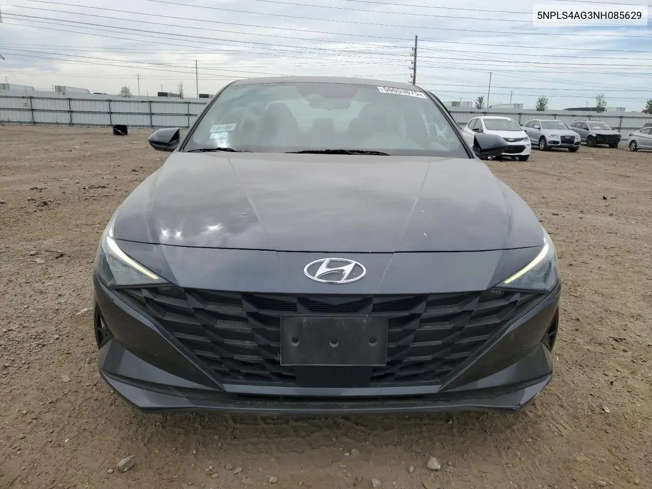 2022 Hyundai Elantra Sel VIN: 5NPLS4AG3NH085629 Lot: 56653675