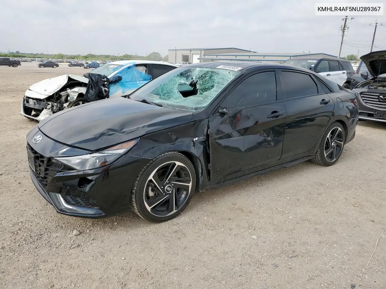 2022 Hyundai Elantra N Line VIN: KMHLR4AF5NU289367 Lot: 56694905