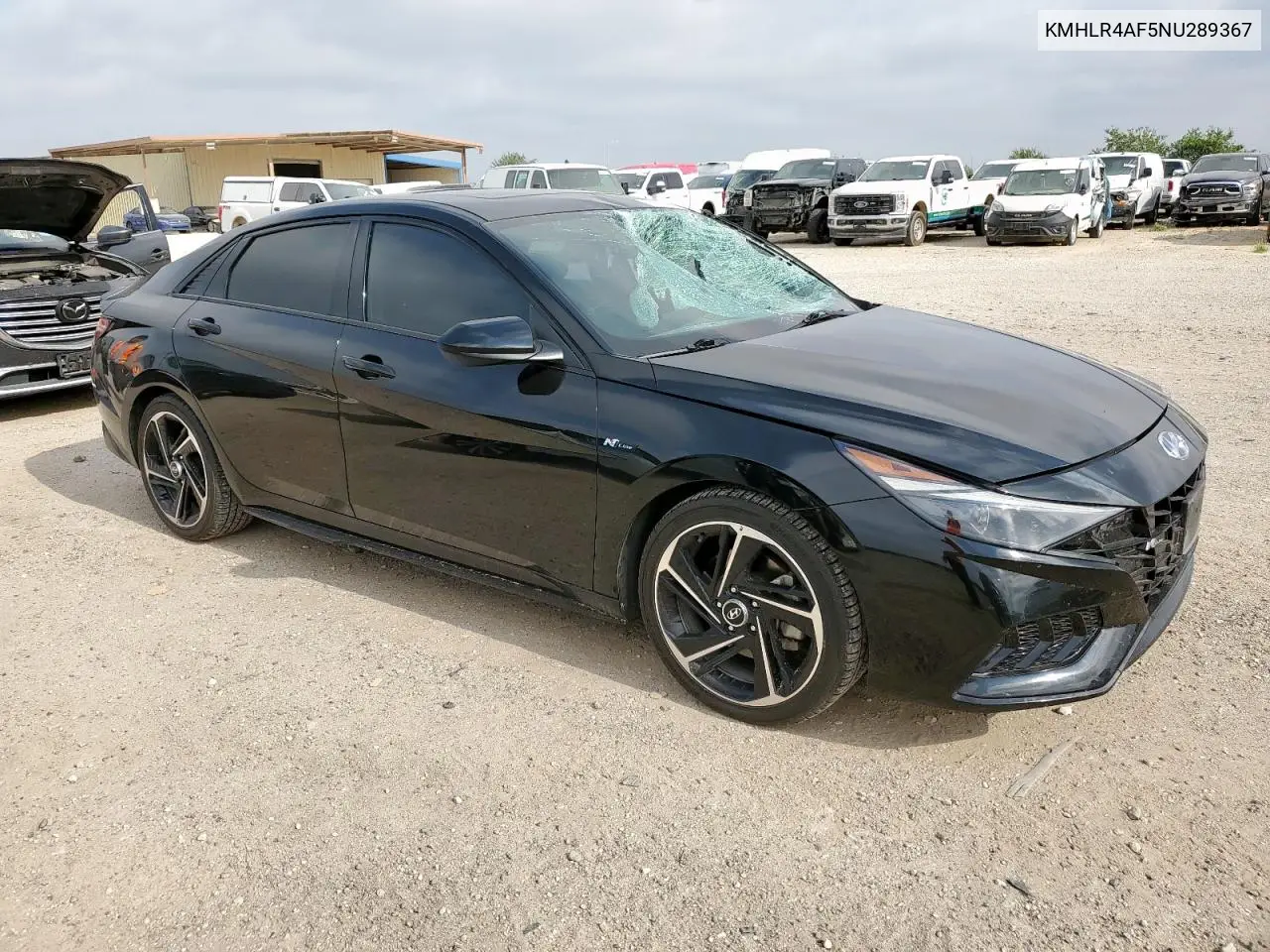 2022 Hyundai Elantra N Line VIN: KMHLR4AF5NU289367 Lot: 56694905