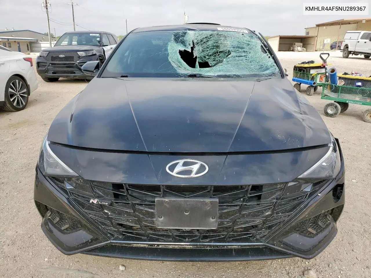 2022 Hyundai Elantra N Line VIN: KMHLR4AF5NU289367 Lot: 56694905