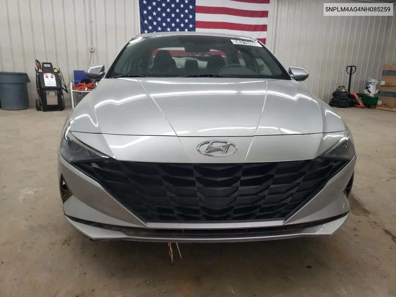 2022 Hyundai Elantra Sel VIN: 5NPLM4AG4NH085259 Lot: 58319465