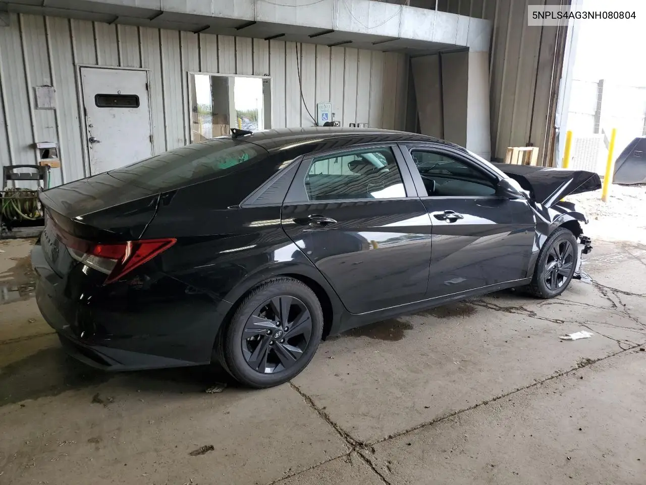 2022 Hyundai Elantra Sel VIN: 5NPLS4AG3NH080804 Lot: 58520655