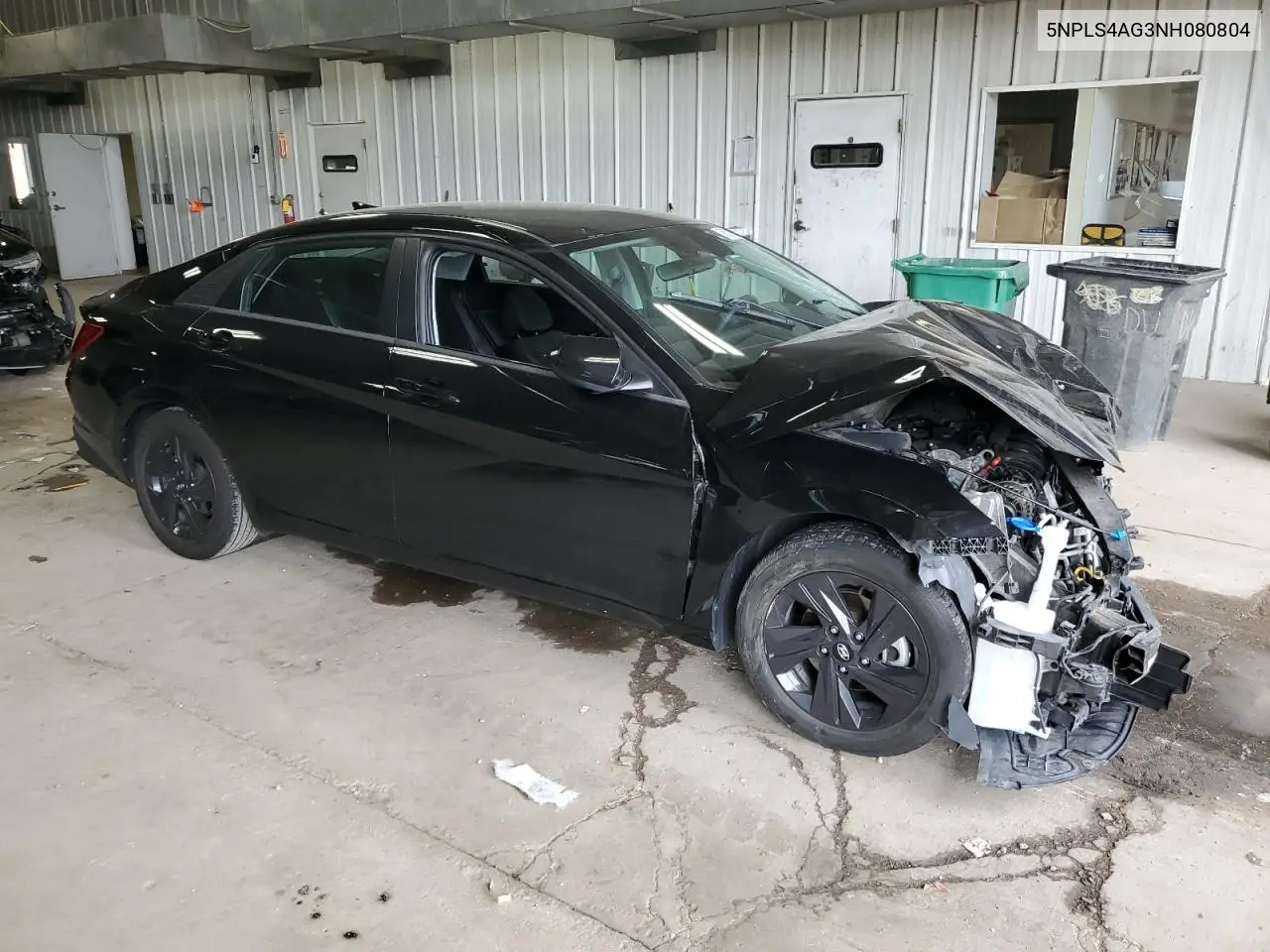 2022 Hyundai Elantra Sel VIN: 5NPLS4AG3NH080804 Lot: 58520655