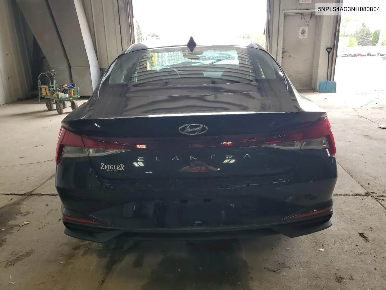 2022 Hyundai Elantra Sel VIN: 5NPLS4AG3NH080804 Lot: 58520655