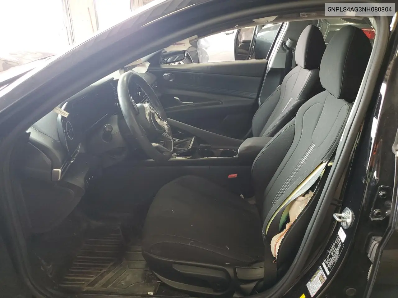 2022 Hyundai Elantra Sel VIN: 5NPLS4AG3NH080804 Lot: 58520655