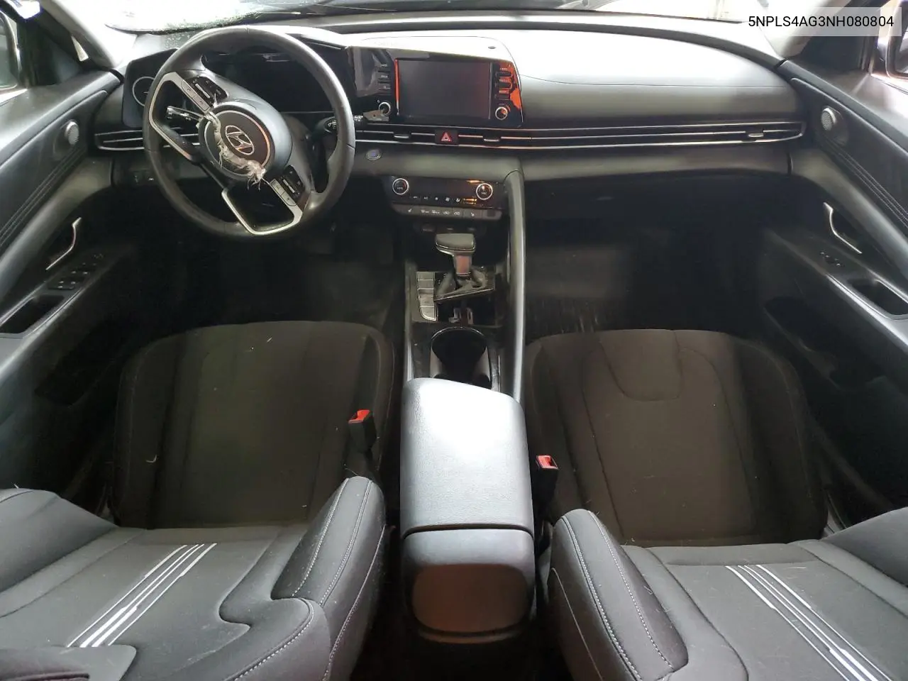 2022 Hyundai Elantra Sel VIN: 5NPLS4AG3NH080804 Lot: 58520655