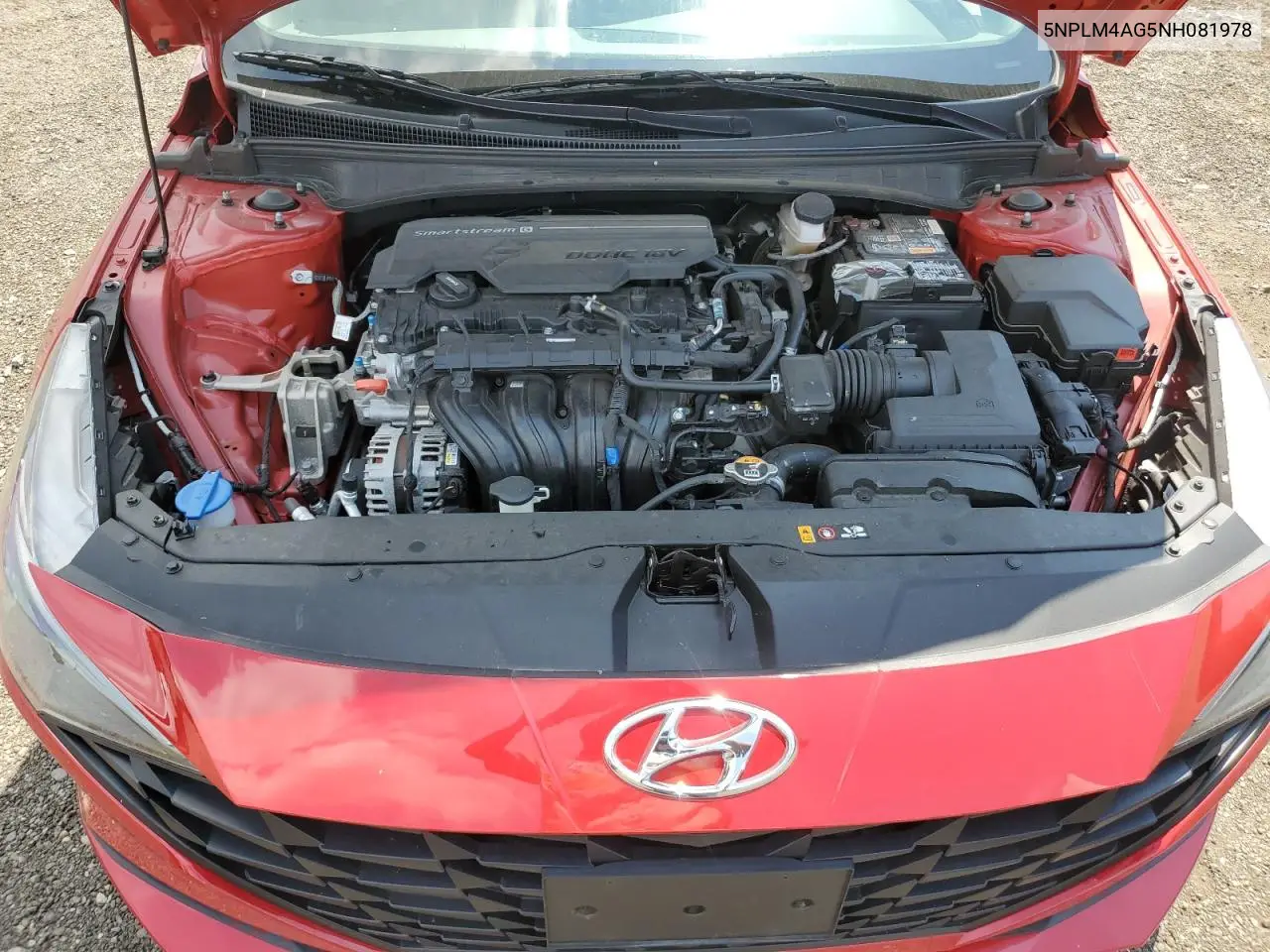 2022 Hyundai Elantra Sel VIN: 5NPLM4AG5NH081978 Lot: 61554615