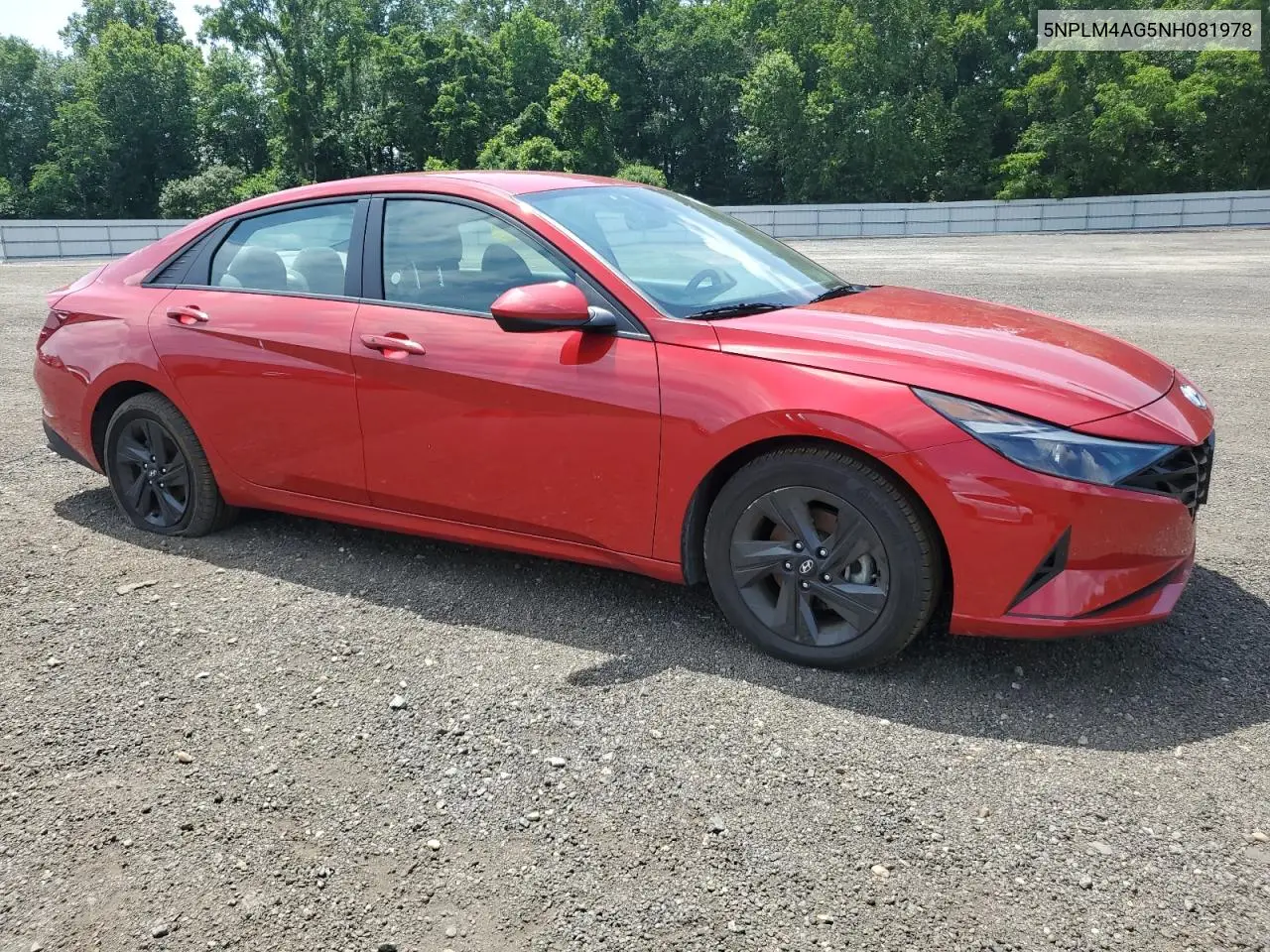 2022 Hyundai Elantra Sel VIN: 5NPLM4AG5NH081978 Lot: 61554615