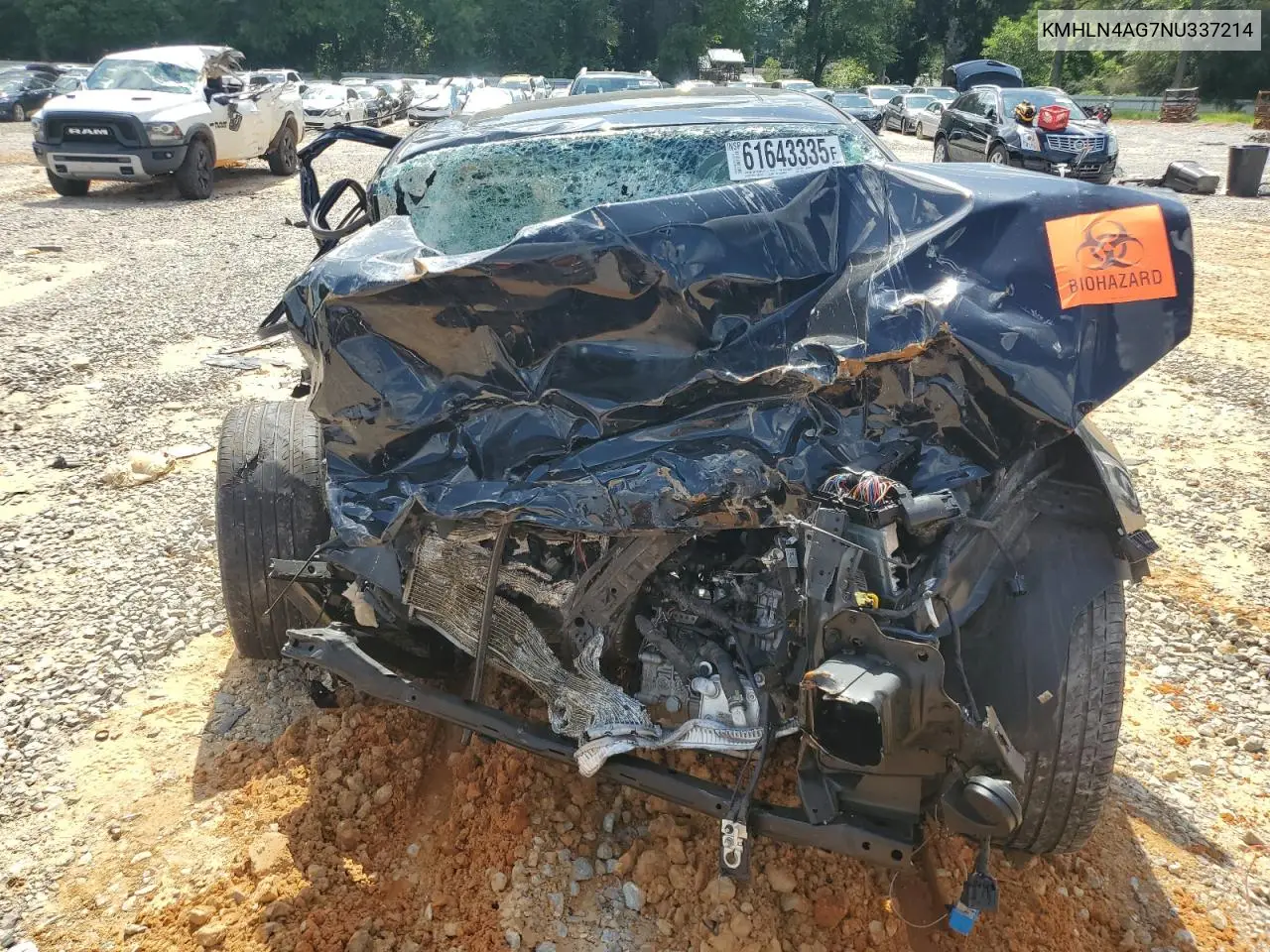 2022 Hyundai Elantra Sel VIN: KMHLN4AG7NU337214 Lot: 61643335