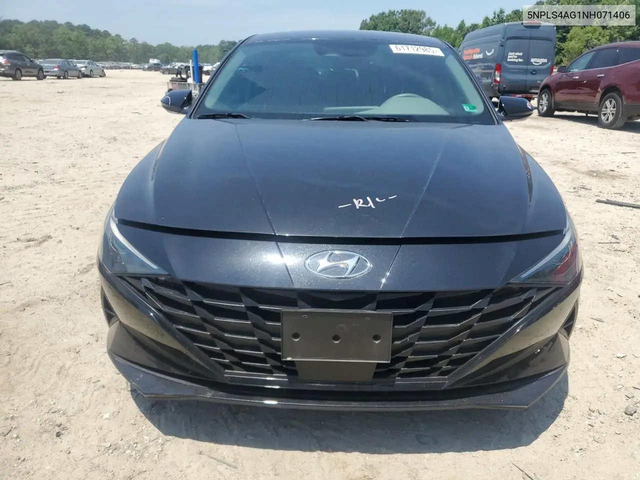 2022 Hyundai Elantra Sel VIN: 5NPLS4AG1NH071406 Lot: 61712985