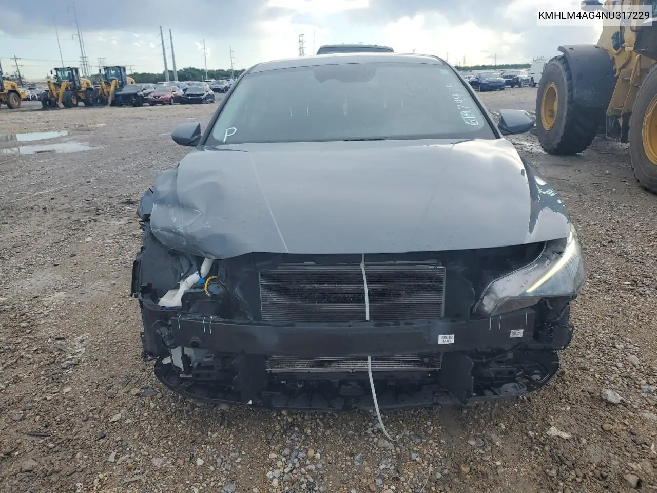 2022 Hyundai Elantra Sel VIN: KMHLM4AG4NU317229 Lot: 61974975