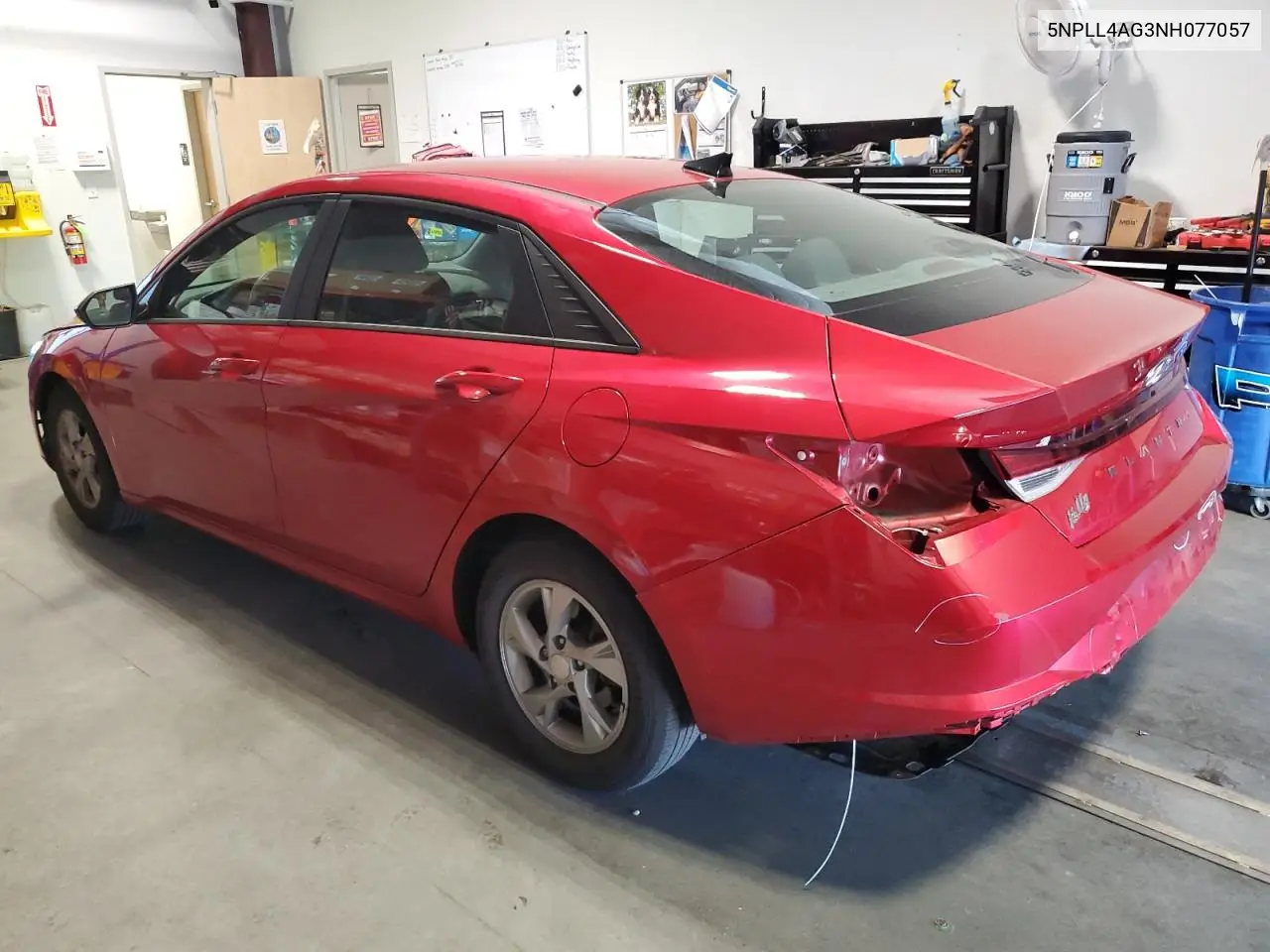 2022 Hyundai Elantra Se VIN: 5NPLL4AG3NH077057 Lot: 62292805