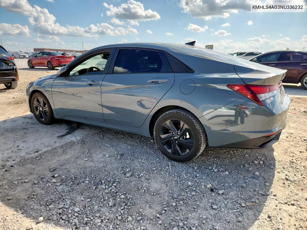 2022 Hyundai Elantra Sel VIN: KMHLS4AG3NU336232 Lot: 62353305
