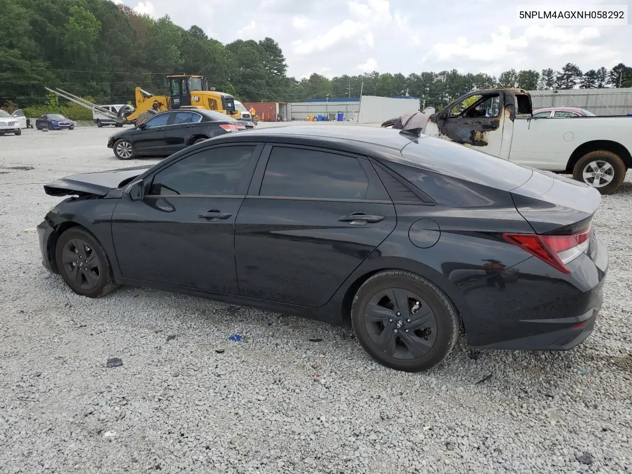 2022 Hyundai Elantra Sel VIN: 5NPLM4AGXNH058292 Lot: 62425285