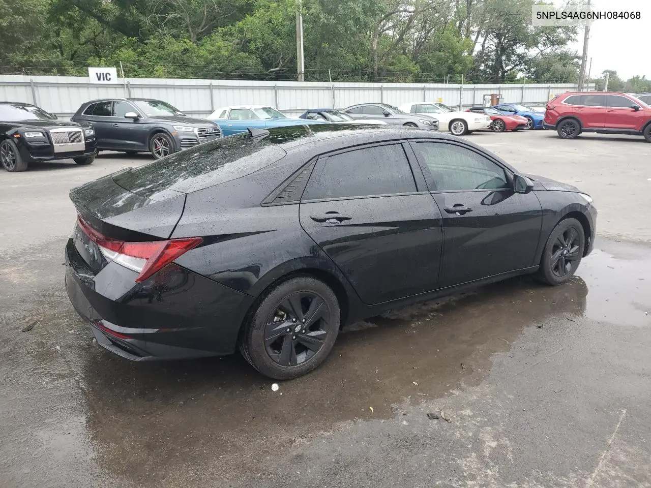 2022 Hyundai Elantra Sel VIN: 5NPLS4AG6NH084068 Lot: 62473585