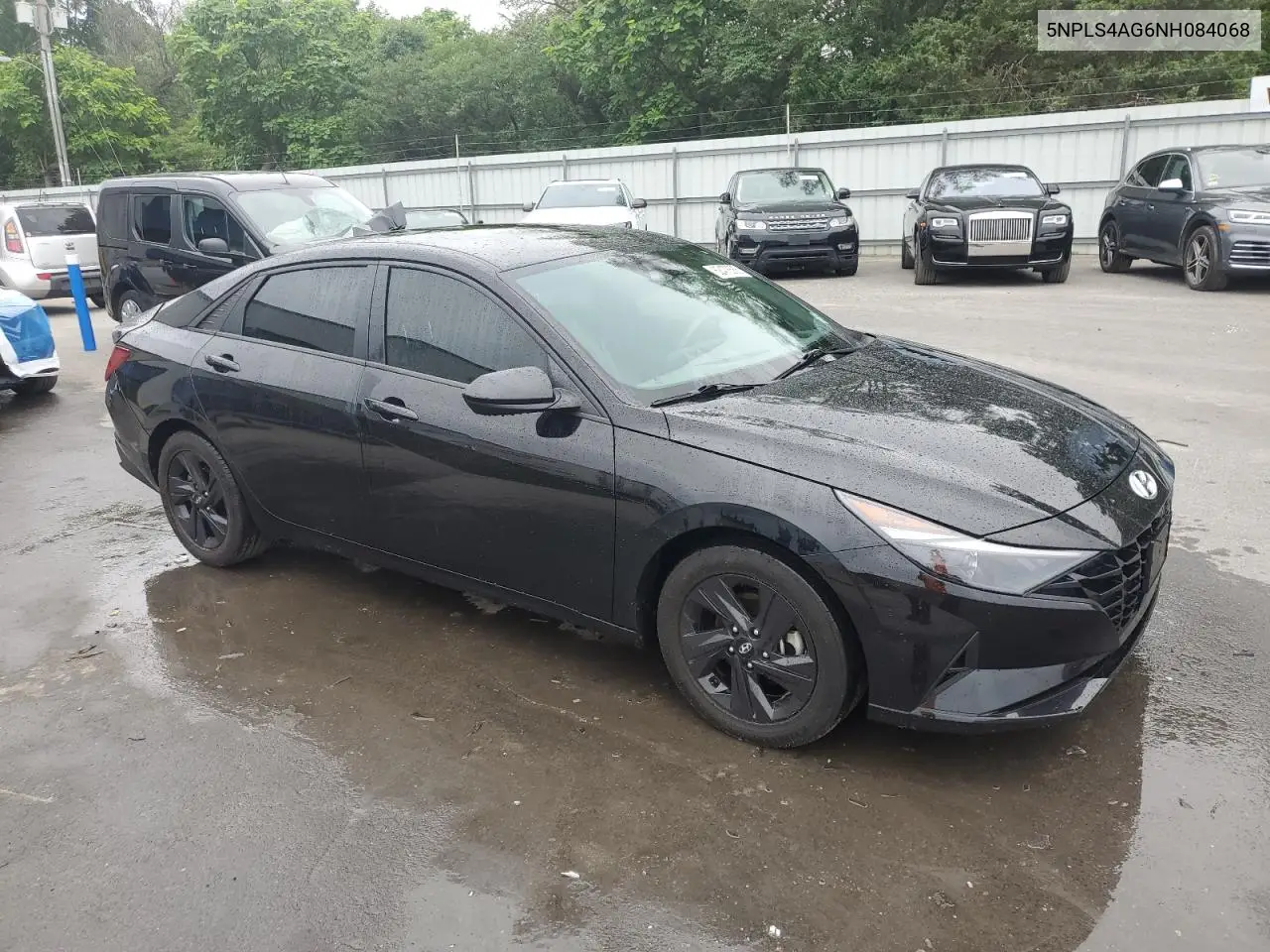 2022 Hyundai Elantra Sel VIN: 5NPLS4AG6NH084068 Lot: 62473585