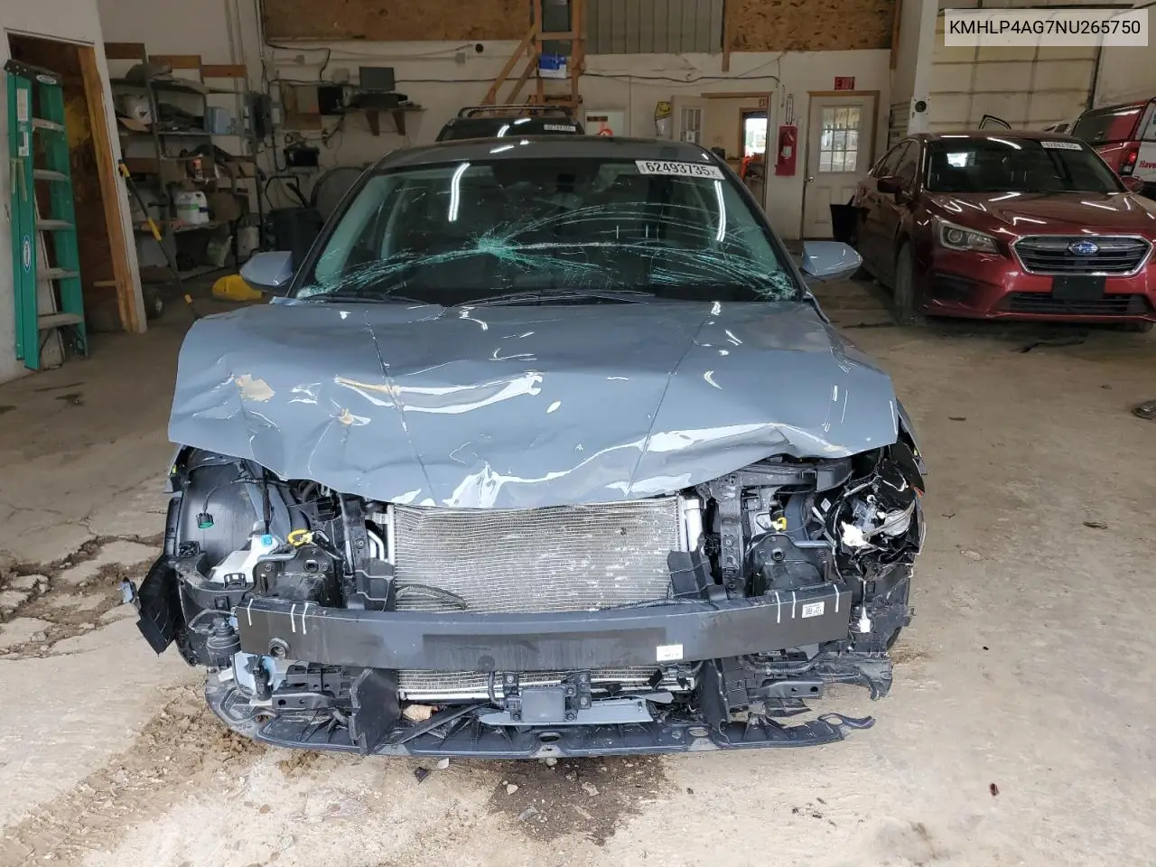 2022 Hyundai Elantra Limited VIN: KMHLP4AG7NU265750 Lot: 62493735
