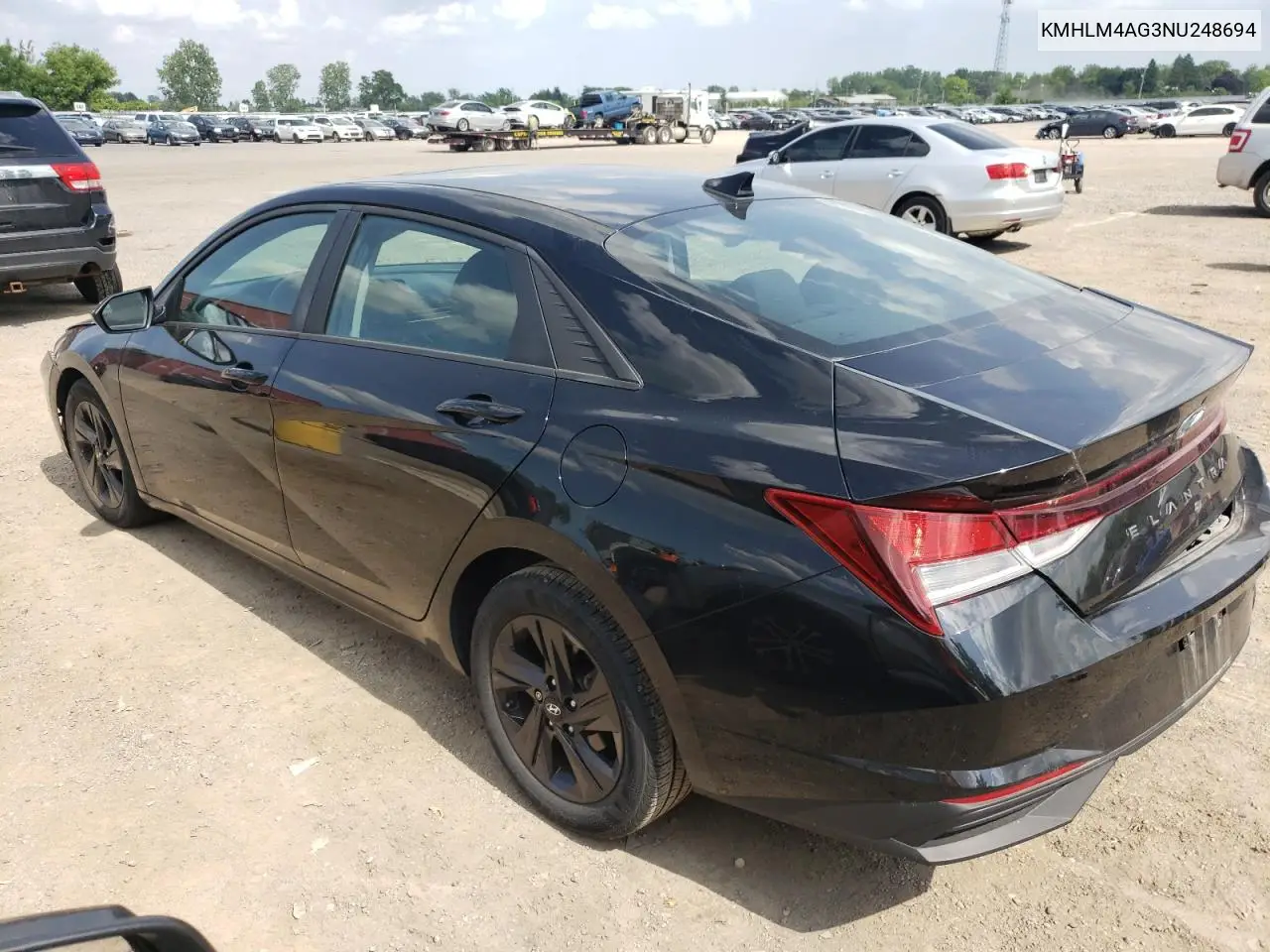 2022 Hyundai Elantra Sel VIN: KMHLM4AG3NU248694 Lot: 62507045