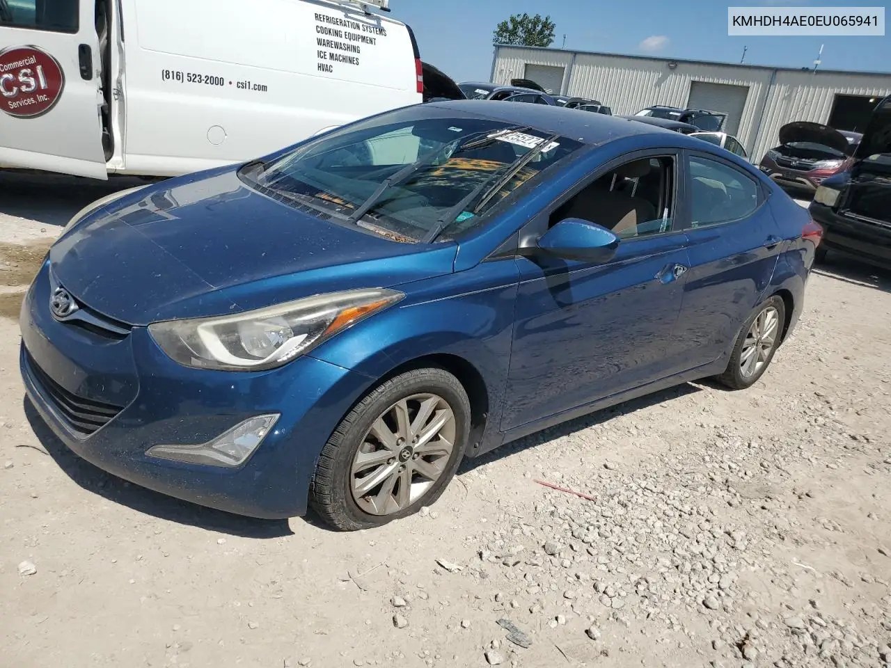 2022 Hyundai Elantra Se VIN: KMHDH4AE0EU065941 Lot: 62552745