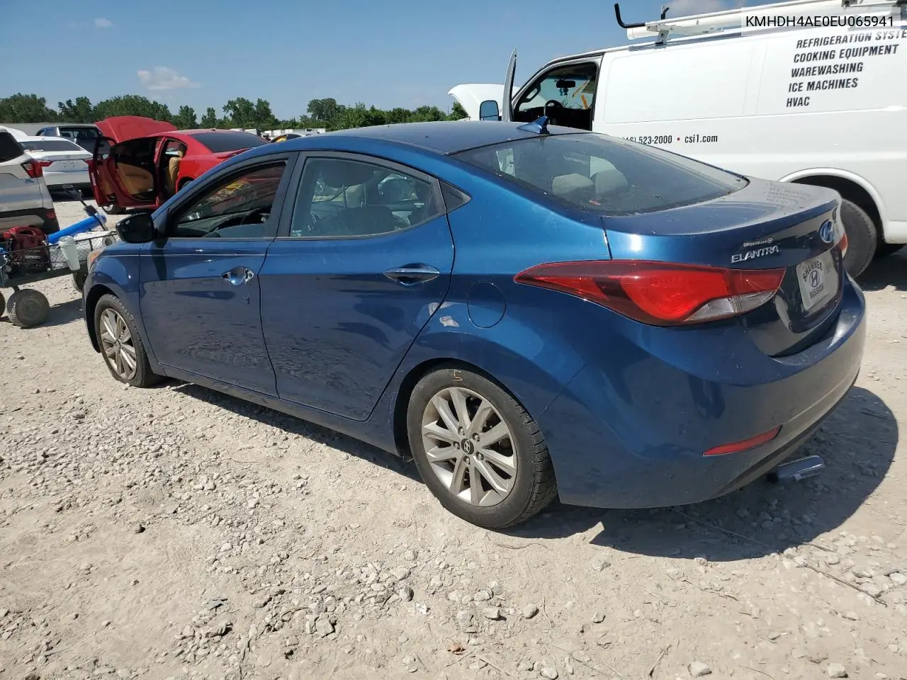 2022 Hyundai Elantra Se VIN: KMHDH4AE0EU065941 Lot: 62552745