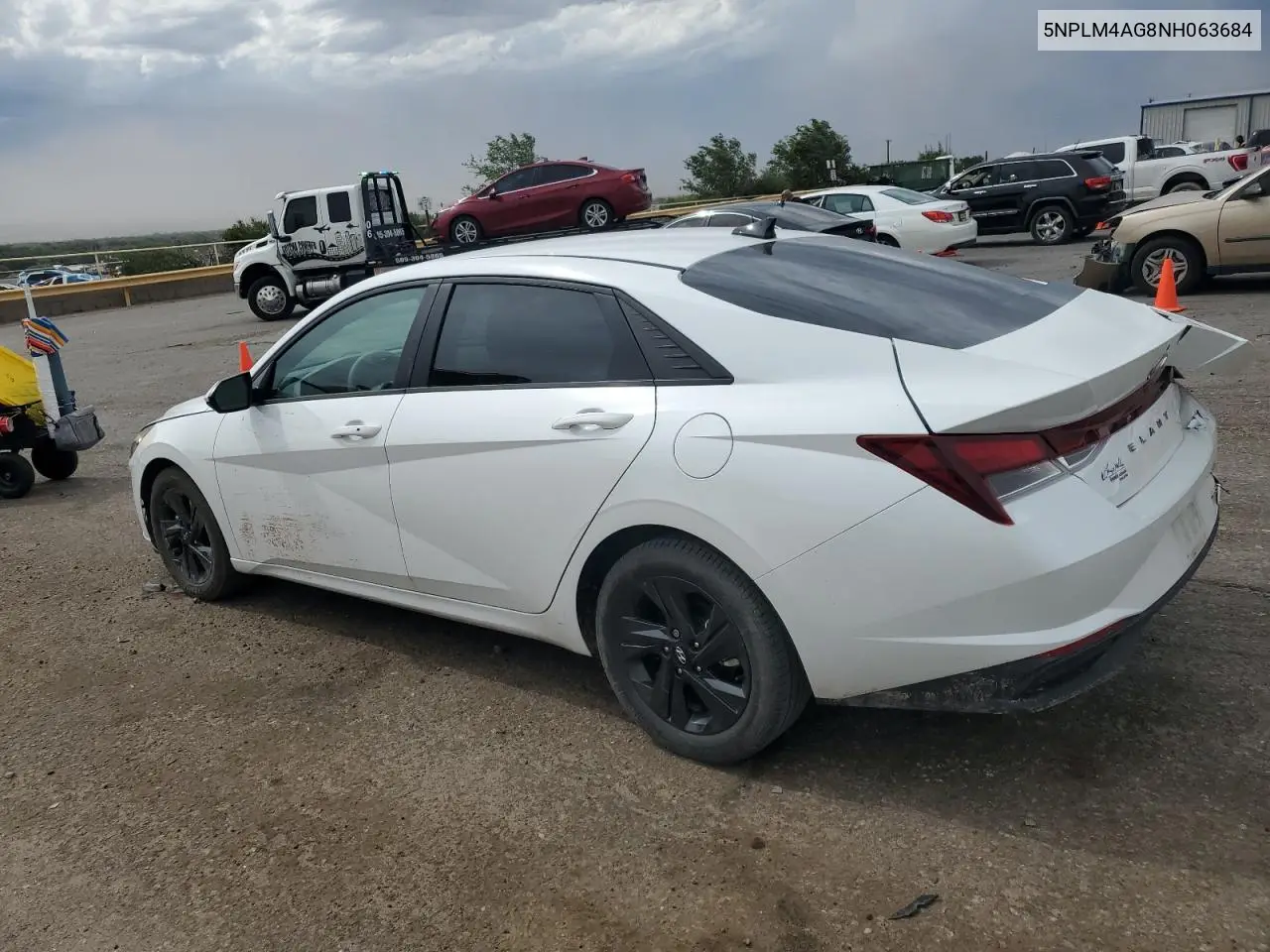 2022 Hyundai Elantra Sel VIN: 5NPLM4AG8NH063684 Lot: 62782815