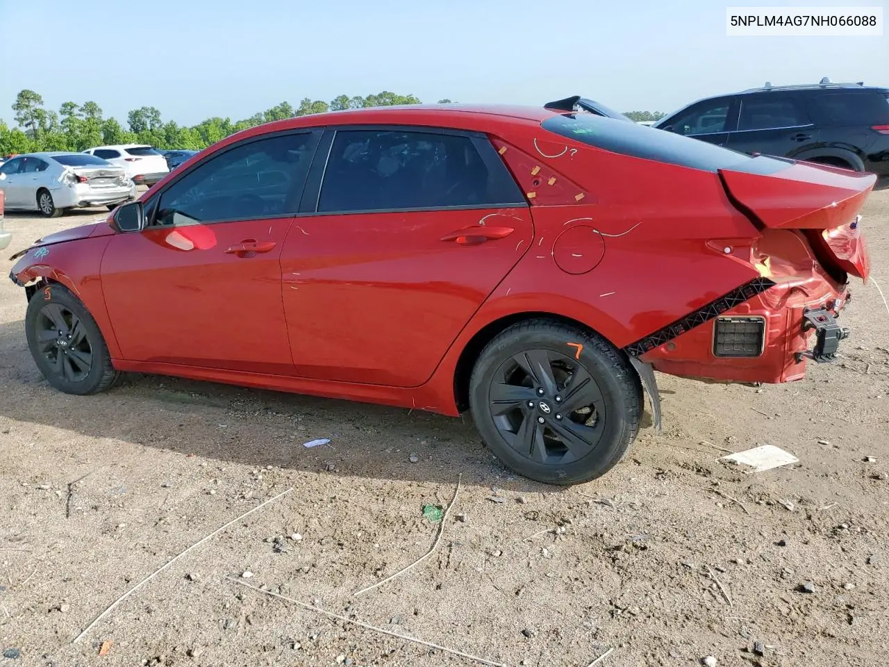 2022 Hyundai Elantra Sel VIN: 5NPLM4AG7NH066088 Lot: 62789735