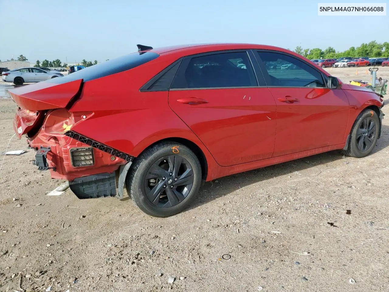 2022 Hyundai Elantra Sel VIN: 5NPLM4AG7NH066088 Lot: 62789735