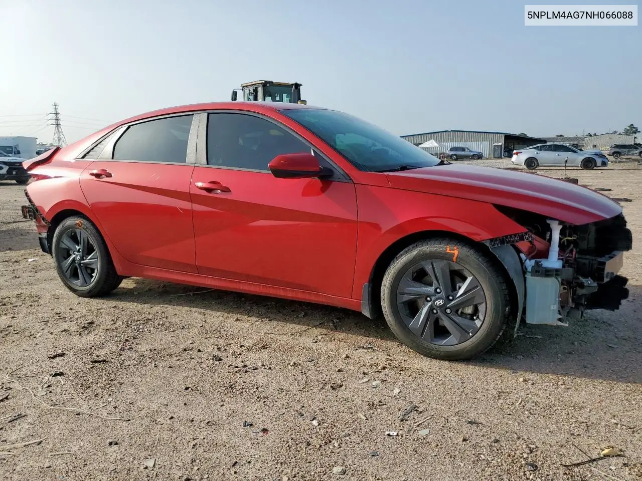2022 Hyundai Elantra Sel VIN: 5NPLM4AG7NH066088 Lot: 62789735