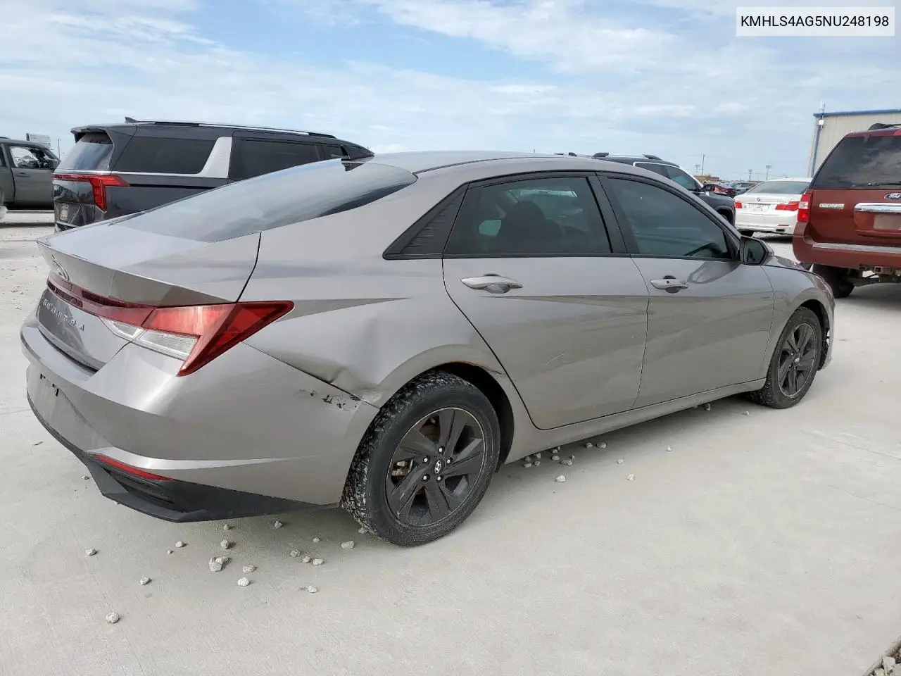 2022 Hyundai Elantra Sel VIN: KMHLS4AG5NU248198 Lot: 62914965
