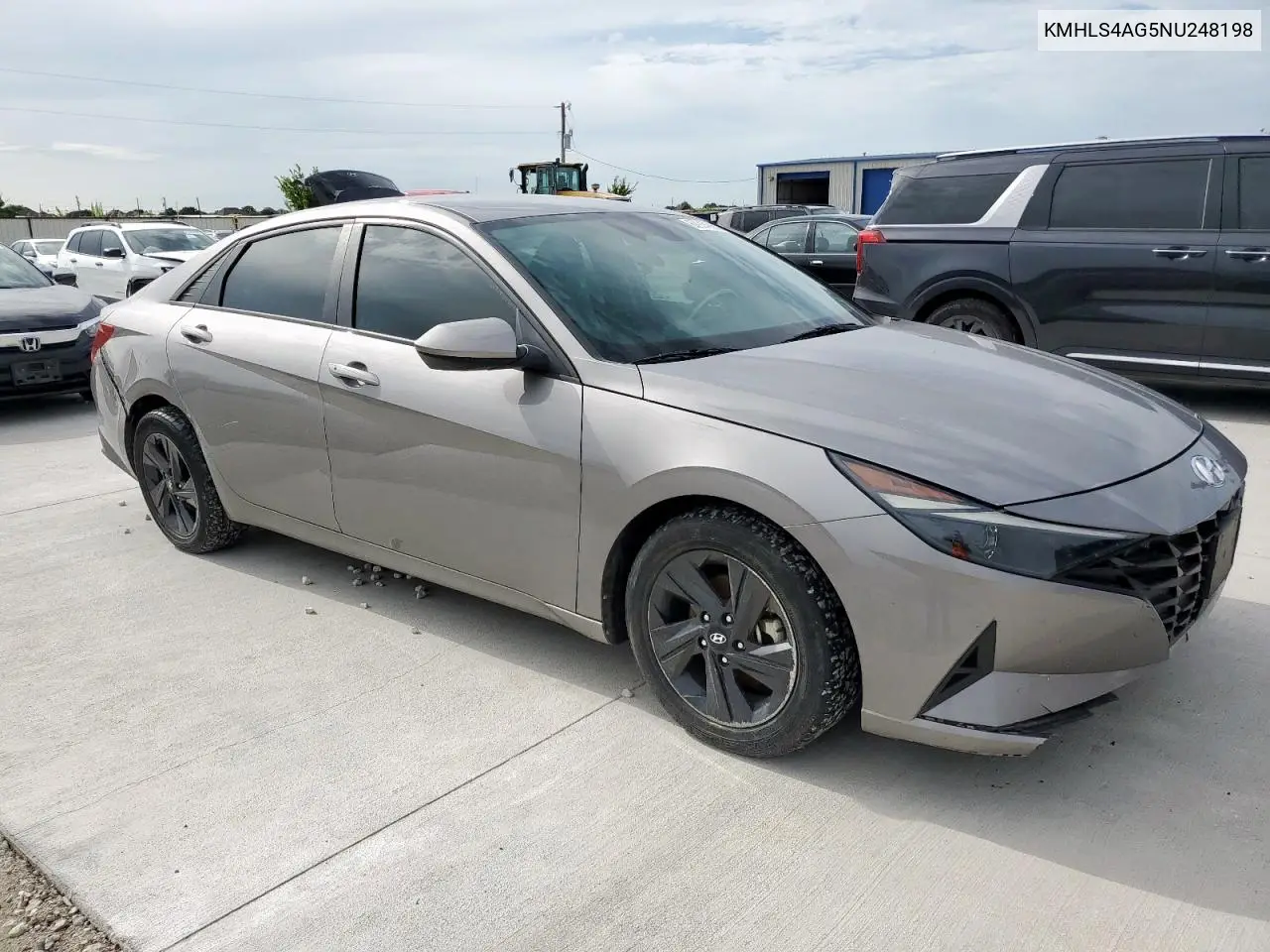 2022 Hyundai Elantra Sel VIN: KMHLS4AG5NU248198 Lot: 62914965