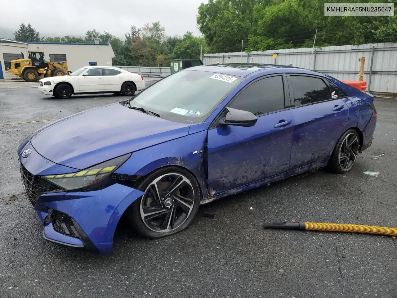 2022 Hyundai Elantra N Line VIN: KMHLR4AF5NU235647 Lot: 63064215
