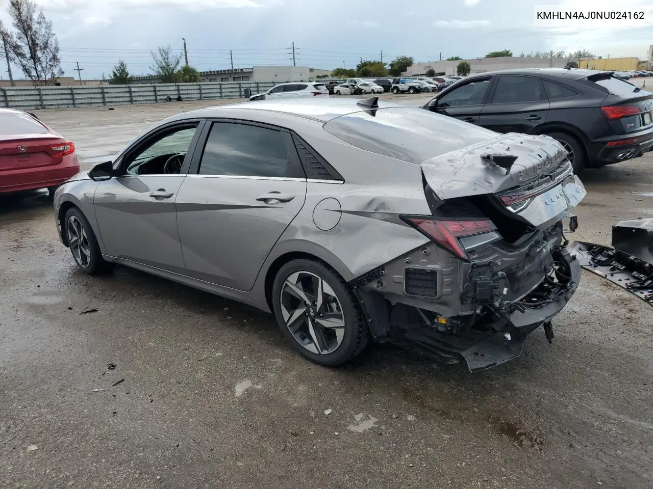 2022 Hyundai Elantra Limited VIN: KMHLN4AJ0NU024162 Lot: 63898864