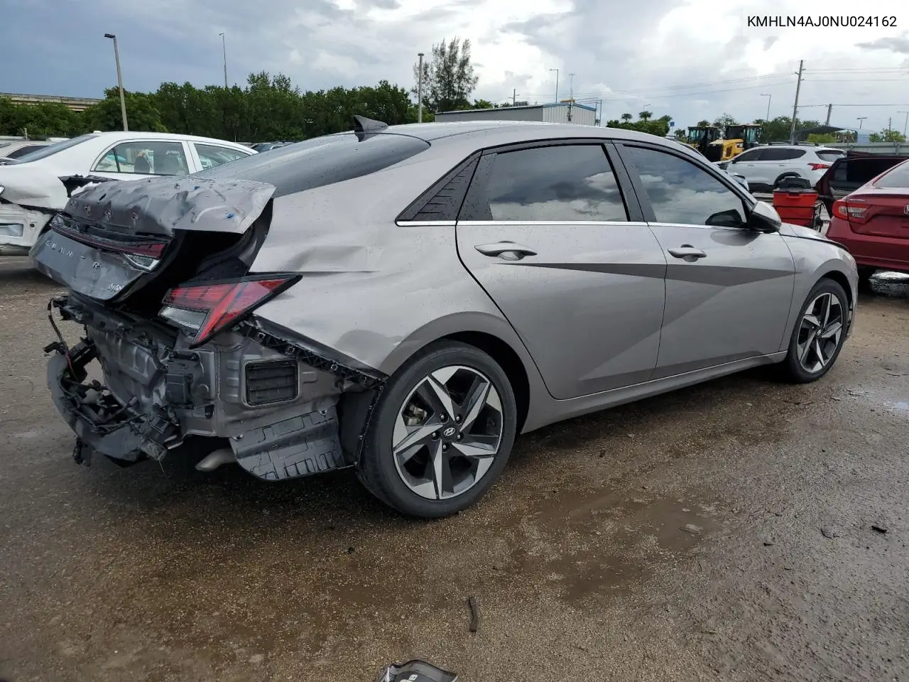 2022 Hyundai Elantra Limited VIN: KMHLN4AJ0NU024162 Lot: 63898864