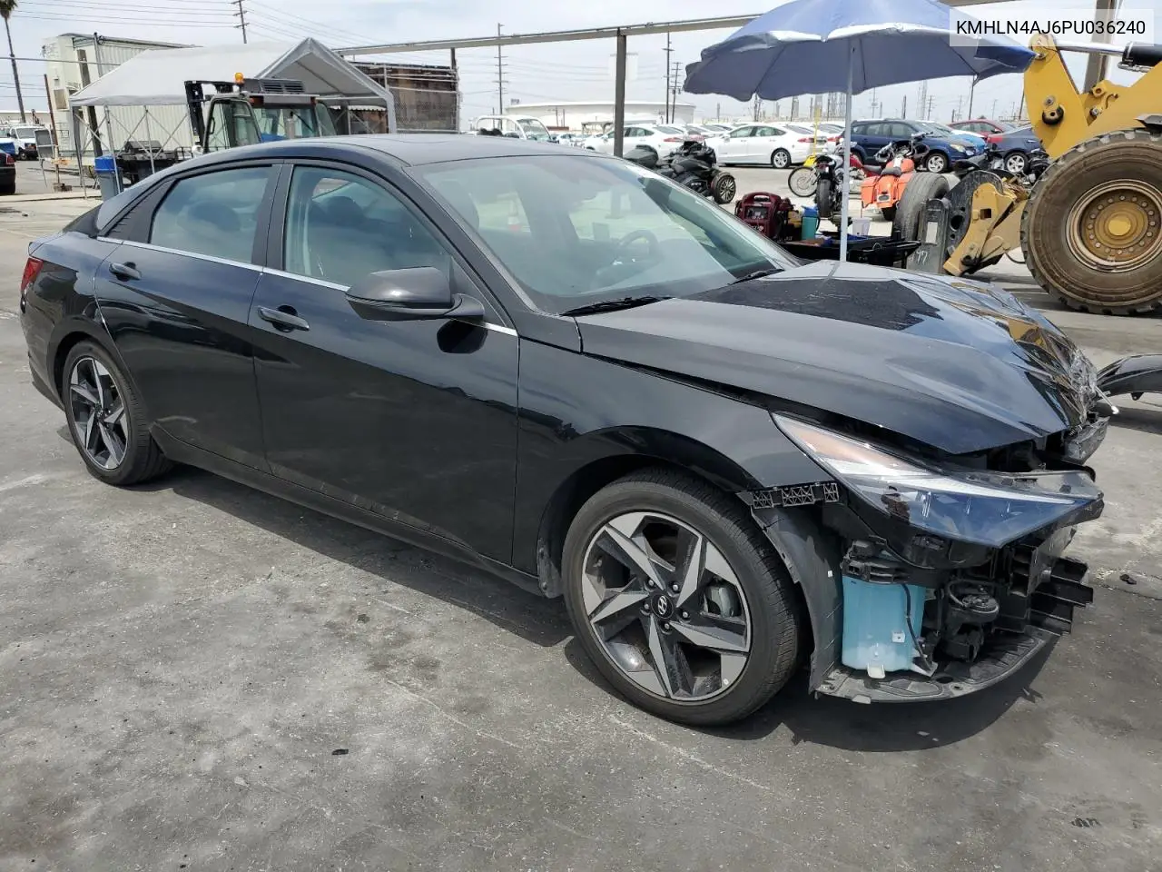 2023 Hyundai Elantra Limited VIN: KMHLN4AJ6PU036240 Lot: 56197355